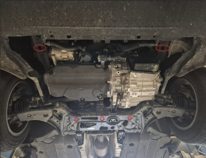 Scut Motor Metalic VW T-Roc Cutie Automată (2017 - 2026) – Protecție Profesională 2mm [4]