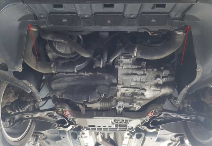 Scut Motor Metalic VW Tiguan (2008 - 2015) – Protecție Profesională 2mm [4]