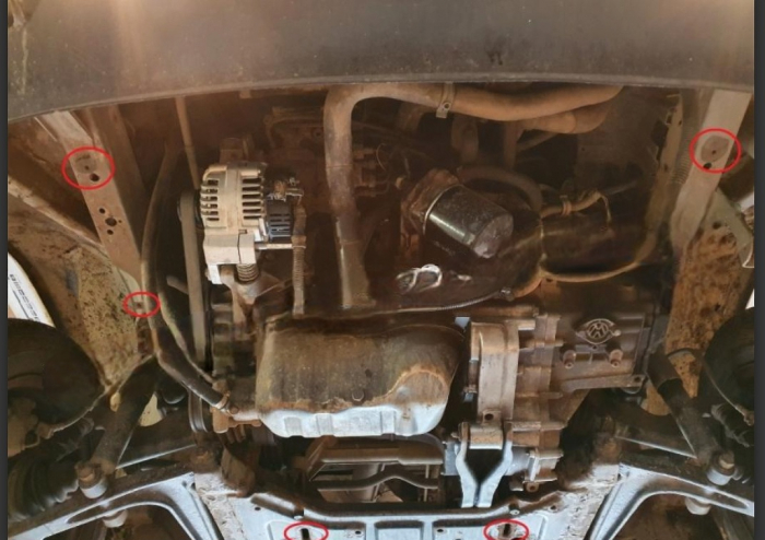 Scut motor metalic Vw Transporter T4 Caravelle 1990-2003 [3]