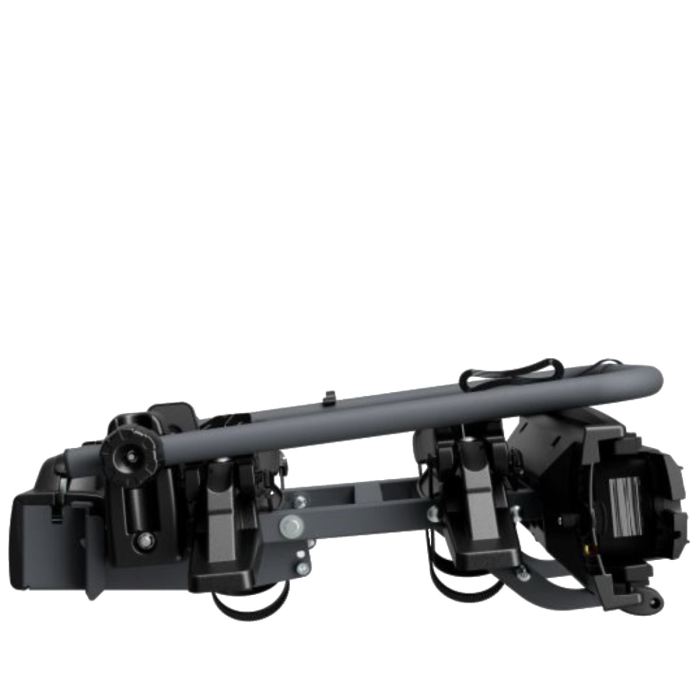 Suport 2 biciclete Peruzzo Pure Instinct 708W compatibil cu biciclete electrice cu prindere pe carligul de remorcare, Anthracite Grey [3]