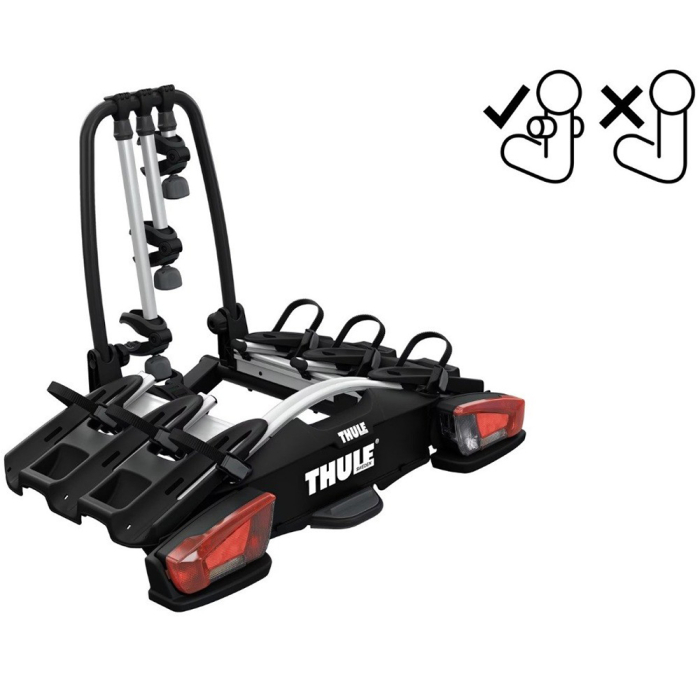 Suport 3 biciclete Thule VeloCompact F cu prindere pe carligul de remorcare de tip FIX4BIKE [5]