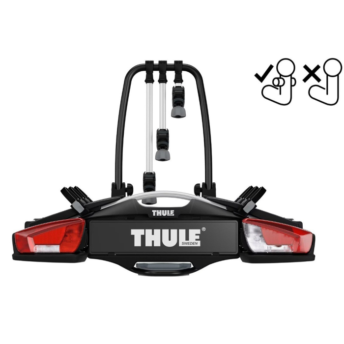 Suport 3 biciclete Thule VeloCompact F cu prindere pe carligul de remorcare de tip FIX4BIKE [3]