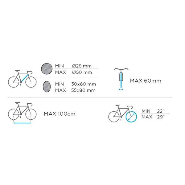 Suport bicicleta Menabo Asso cu prindere pe bare transversale [4]