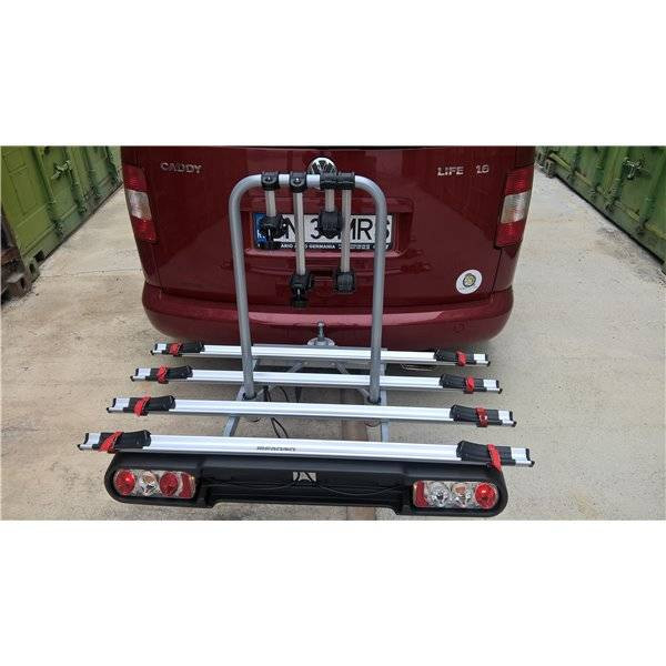 Suport biciclete M-Way Foxhound 4 pentru 4 biciclete cu prindere pe carligul de remorcare [3]