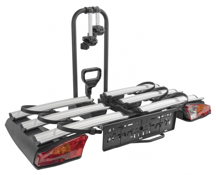 Suport biciclete Menabo Antares Plus pentru 3 biciclete cu prindere pe carligul de remorcare, pliabil [1]