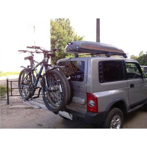 Suport biciclete Menabo Boa 3 pentru 3 biciclete cu prindere pe roata de rezerva [5]