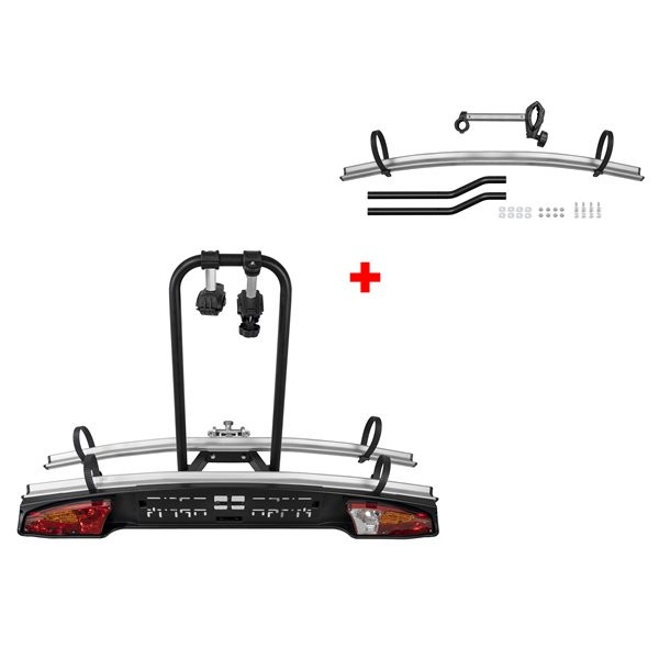 Suport biciclete Menabo Merak Eco Plus pentru 3 biciclete cu prindere pe carligul de remorcare [1]