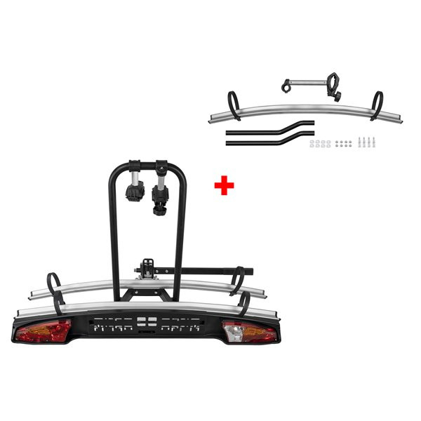 Suport biciclete Menabo Merak Rapid Plus pentru 3 biciclete cu prindere pe carligul de remorcare [1]