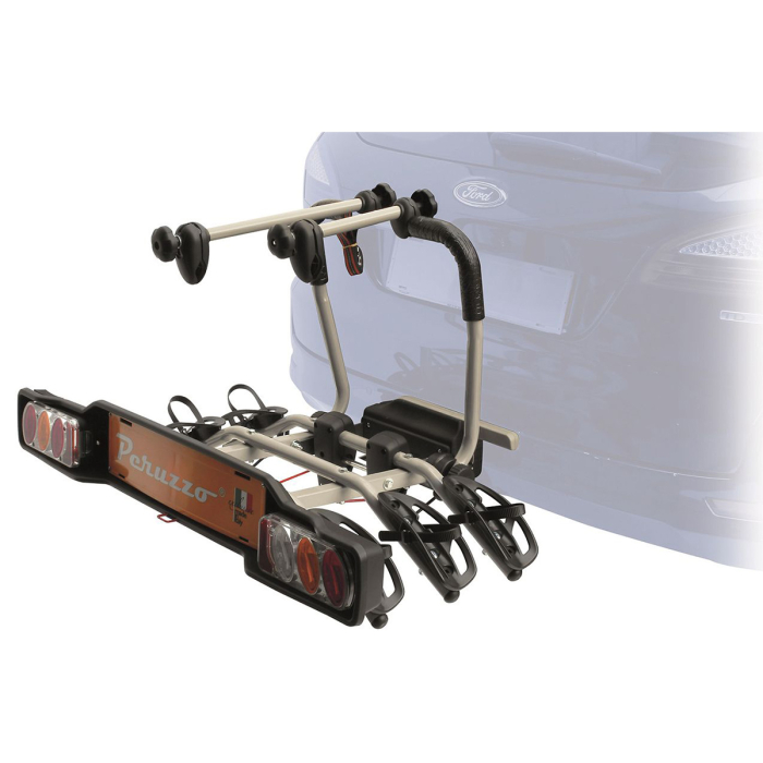 Suport biciclete Peruzzo Parma 4 biciclete 706/4 gri cu prindere pe carligul de remorcare [2]