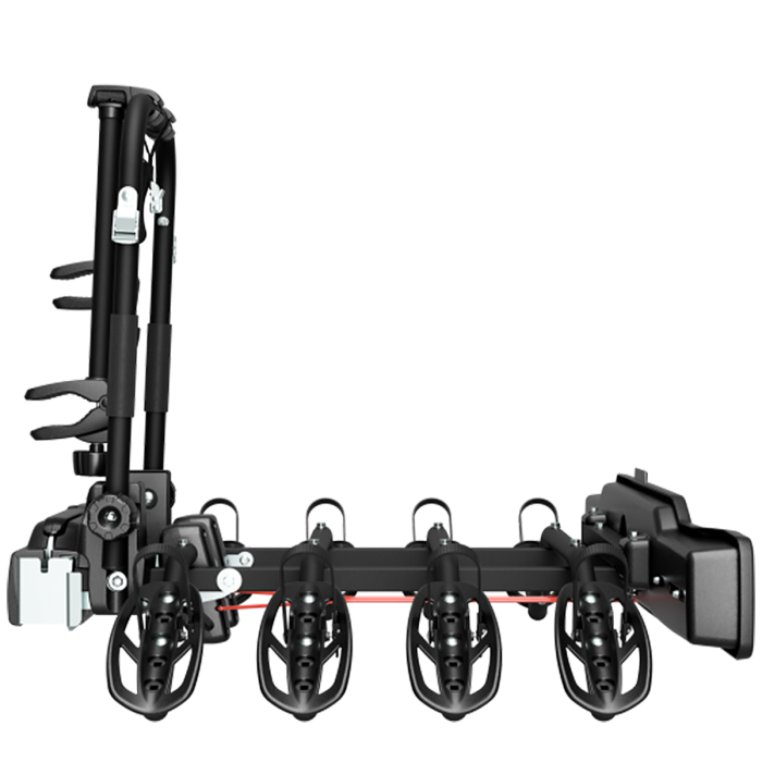 Suport biciclete Peruzzo Parma 4 biciclete 706/4N negru cu prindere pe carligul de remorcare [5]