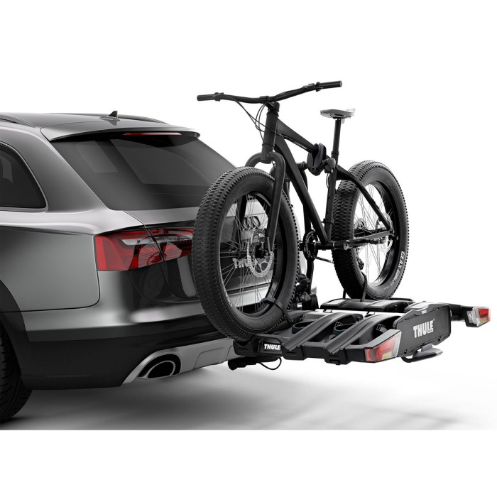 Suport biciclete Thule EasyFold XT 3  NEGRU cu prindere pe carligul de remorcare - pentru 3 biciclete [6]