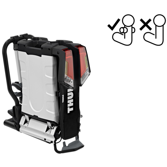 Suport biciclete Thule EasyFold XTF 2 cu prindere pe carligul de remorcare (13 pini) - pentru 2 biciclete [2]