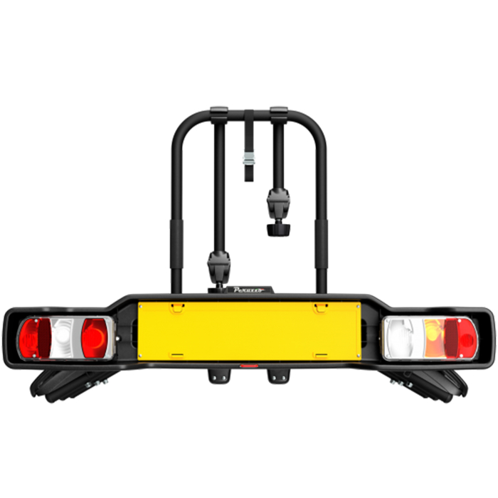 Suport pentru 3 biciclete, Peruzzo Parma 706/3, Negru, cu prindere pe carligul de remorcare [3]