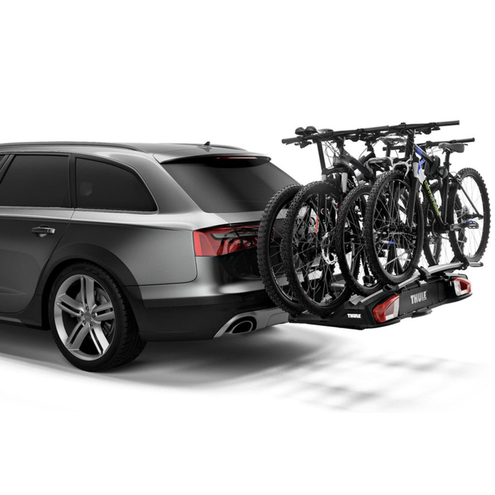 Suport  pentru 3 biciclete Thule VeloSpace 939 XT3 cu prindere pe carligul de remorcare (13pini) Argintiu/Negru [3]