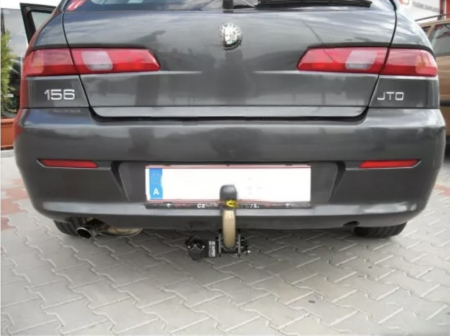 Cârlig Remorcare Auto-Hak AL 34A - Alfa Romeo 156 Sedan (1997-2005) - Sistem Automat cu Manetă [1]