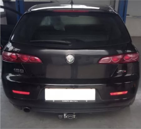 Cârlig de remorcare detașabil orizontal Alfa Romeo 159 (2006 - prezent) Auto-Hak AL 38A - karmaster.ro [1]