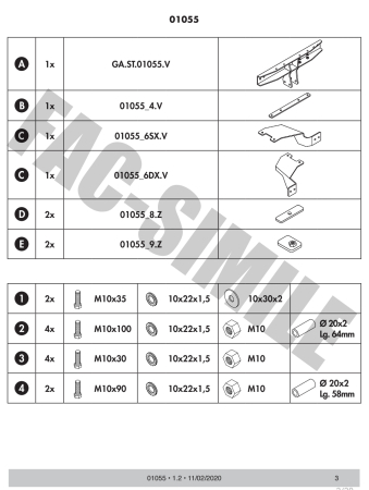 Cârlig de remorcare Umbra Rimorchi Alfa Romeo 159 Sedan (2005 - 2011) 01055/F - karmaster.ro [3]