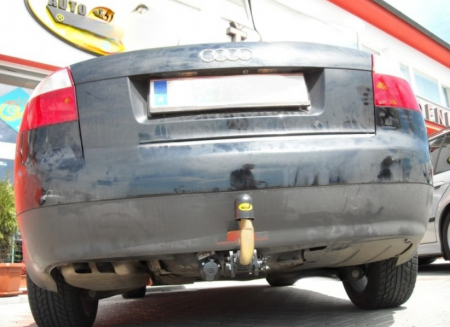 Carlig remorcare Audi A4 B6 2000 - 2004 demontabil automat cu maneta marca Autohak [3]