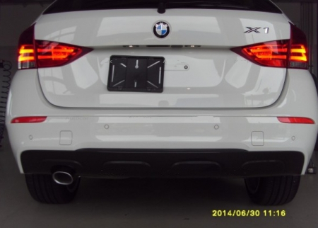 Carlig remorcare BMW X1 E84 2009 - 2015 vertical cu cheie marca Autohak [6]