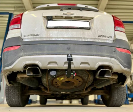 Carlig remorcare Chevrolet Captiva 2013 - 2018 demontabil automat vertical marca Westfalia [9]