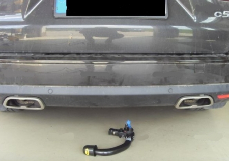 Carlig remorcare Citroen C5 combi dupa 2008 vertical cu cheie marca Autohak [3]