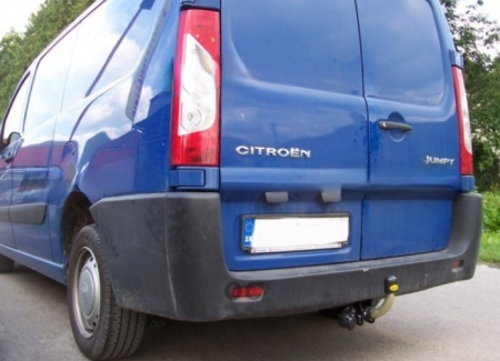Carlig remorcare Citroen Jumpy 2006 - 2016 demontabil automat cu maneta marca Autohak [2]