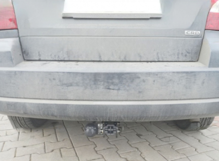 Carlig remorcare Dodge Caliber dupa 2006 demontabil automat cu maneta marca Autohak [5]