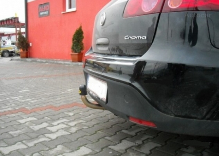 Carlig remorcare Fiat Croma dupa 2005 demontabil automat cu maneta marca Autohak [2]