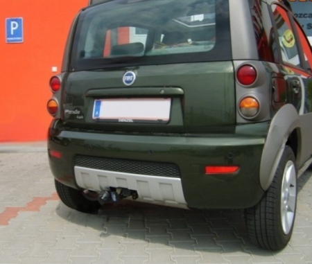Carlig remorcare Fiat Panda 2003 - 2011 demontabil automat cu maneta marca Autohak [5]