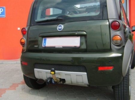 Carlig remorcare Fiat Panda 2003 - 2011 demontabil automat cu maneta marca Autohak [3]