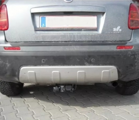 Carlig remorcare Fiat Sedici dupa 2006 (4x4) demontabil automat cu maneta marca Autohak [4]