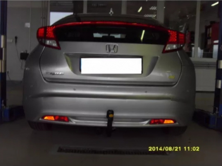 Carlig remorcare Honda Civic 5 usi 2012 - 2015 demontabil automat vertical [5]