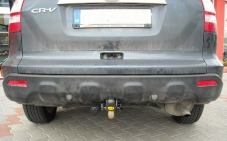 Carlig remorcare Honda CR-V dupa 2007 demontabil automat cu maneta marca Autohak [1]