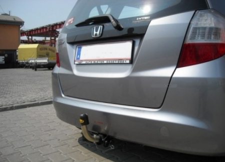 Carlig remorcare Honda Jazz 2008 - 2015 demontabil automat cu maneta marca Autohak [2]