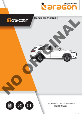 Cârlig Remorcare Honda ZR-V (După 2023) Aragon E2413AA [1]