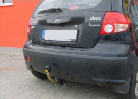 Carlig remorcare Hyundai Getz 2003 - 2005 (TB) demontabil automat cu maneta [3]