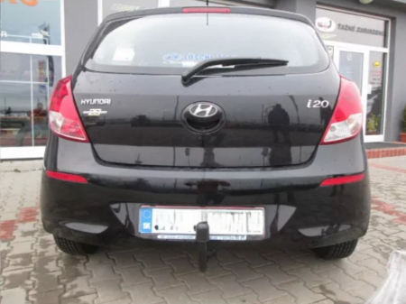 Carlig remorcare Hyundai i20 2009 - 2014 demontabil automat vertical marca Autohak [7]