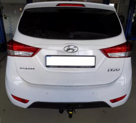 Carlig remorcare Hyundai ix20 dupa 2010 demontabil automat cu maneta marca Autohak [2]