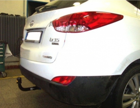 Carlig remorcare Hyundai ix35 dupa 2010 demontabil automat vertical marca Autohak [4]