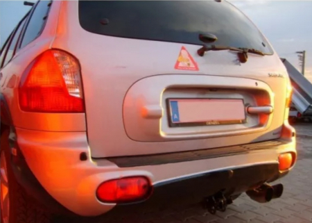 Carlig remorcare Hyundai Santa Fe 2000 - 2005 demontabil cu maneta marca Autohak [3]