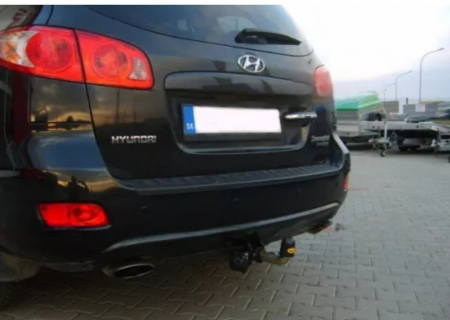 Carlig remorcare Hyundai Santa Fe 2006 - 2012 demontabil cu maneta marca Autohak [5]