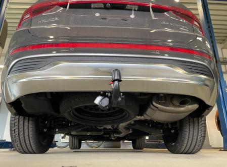 Carlig remorcare Hyundai Santa Fe dupa 10/2020 demontabil automat vertical marca Autohak [6]