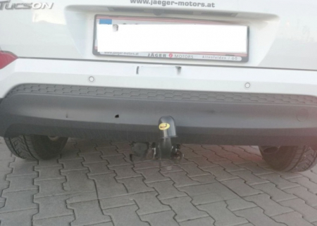 Carlig remorcare Hyundai Tucson 2015 - 2018 demontabil automat cu maneta marca Autohak [5]