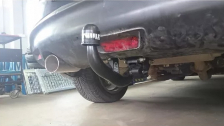 Carlig remorcare Infiniti FX30, FX37, FX50 dupa 2008 demontabil automat vertical marca Thule [6]