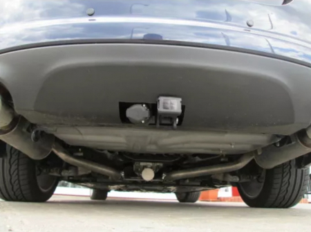Carlig remorcare Jaguar XF sedan 2008 - 2015 demontabil automat vertical marca Thule [13]