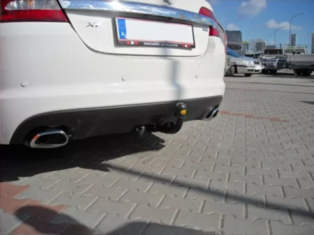 Carlig remorcare Jaguar XF sedan 2008 - 2015 demontabil automat vertical marca Thule [3]