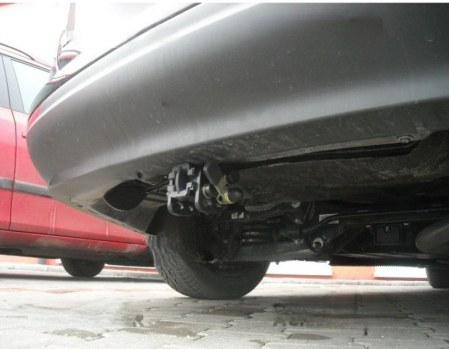 Carlig remorcare Kia Ceed combi 2007 - 2012 demontabil automat cu maneta marca Autohak [3]