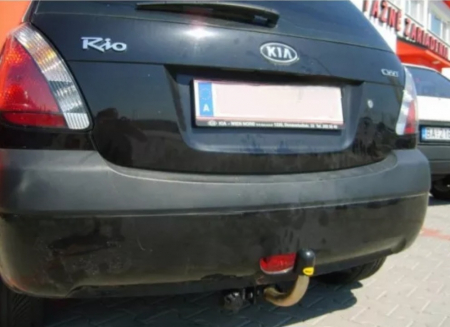 Carlig remorcare Kia Rio 5 usi 2005 - 2009 demontabil cu maneta [6]