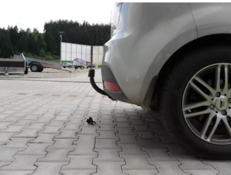 Carlig remorcare Kia Rio 5 usi 2011 - 2017 demontabil cu maneta [5]