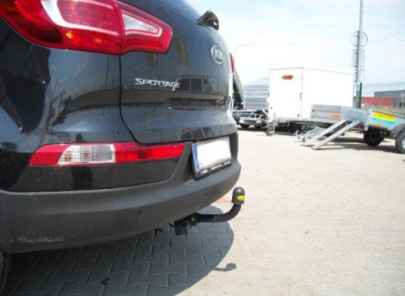 Carlig remorcare Kia Sportage 2010 - 2015 demontabil automat cu maneta marca Autohak [2]